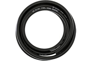 GEOWAKY 5/16’’ Id - 5 Ft NBR Fuel Line Hose , Flexible Black Rubber Marine Fuel Hose,Oil Gas Engines Tube for Lawn Mower Snowmobile Fuel Line