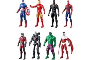Marvel Avengers Ultimate Protectors Pack, 6-Inch-Scale, 8 Action Figures with Accessories, Super Hero Toys, Toys for Boys and Girls Ages 4 and Up