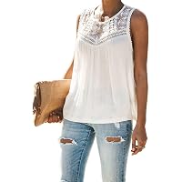 Women's Sunshine & Coffee Graphic Tank Top - Sleeveless, Loose Fit, Light Blue, Size Small