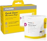 Medela Quick Clean Micro-Steam Bags for Bottles and Pump 5 Count view 1