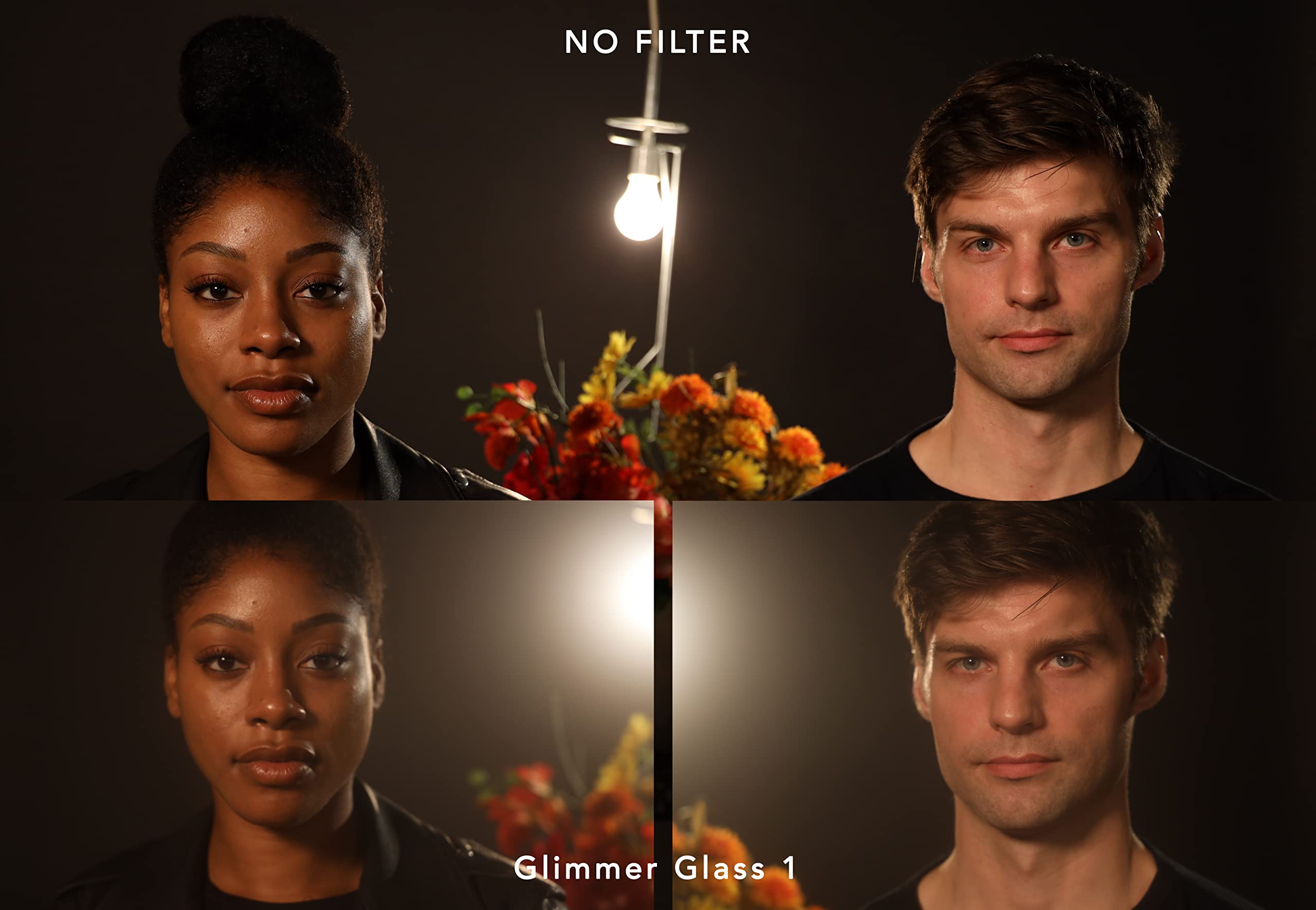 Tiffen 49mm Glimmerglass 1 Filter|Glimmerglass Filter|Ultra Slim|Dreamy Cinematic Effect Camera for Portrait Photography/Video/Vlog