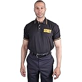 First Class Poly Cotton Tactical Security Polo Shirt with Woven Security Sleeves and Collars
