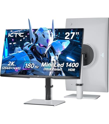 KTC H27E6 WQHD 300Hz(OC 320Hz) 中古美品 KTC H27E6 27inch QHD 300Hz Gaming Monitor