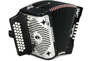 Hohner Accordions Panther 3-Row Diatonic Accordion (Black)