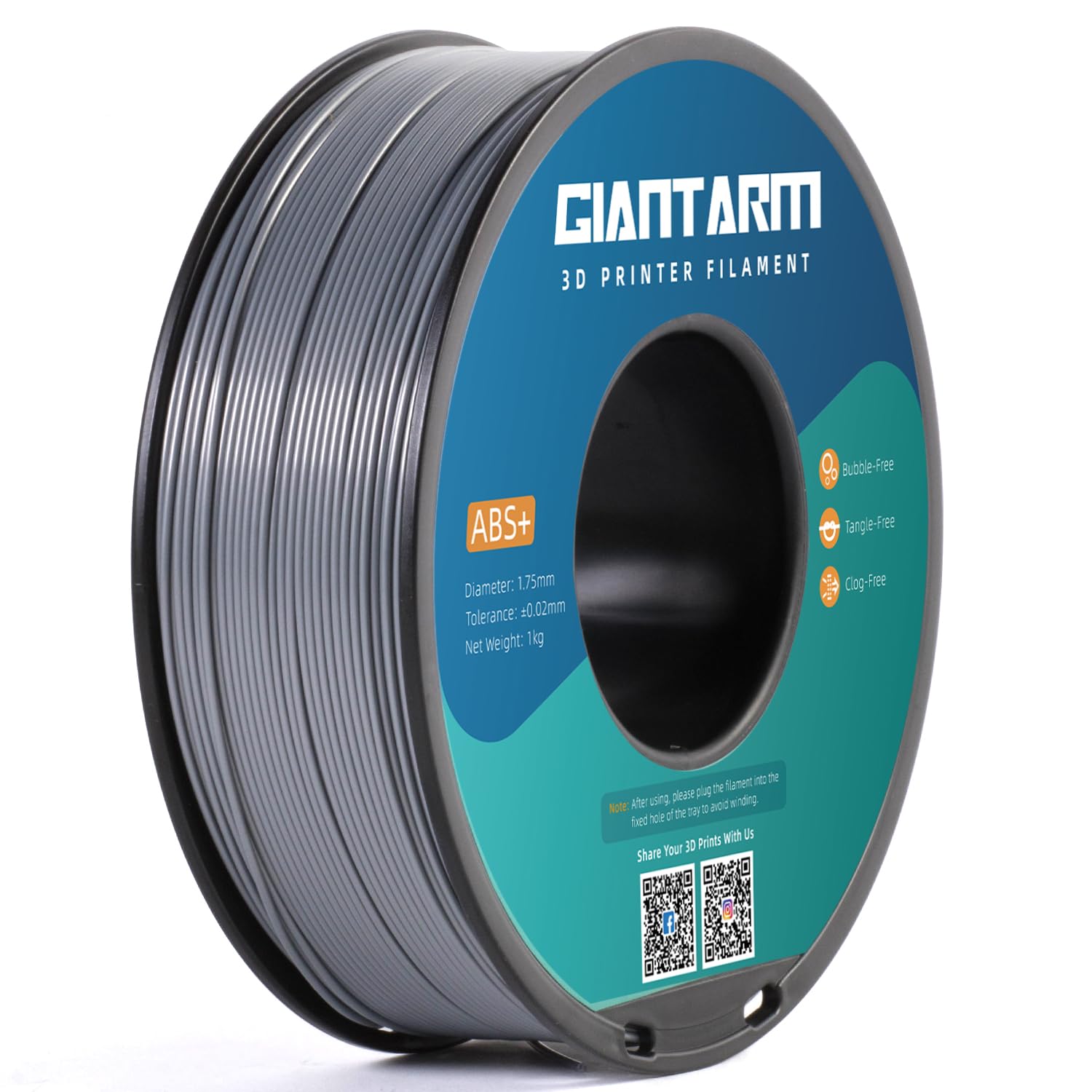 GIANTARM ABS+ Filament 1.75mm, ABS 3D Printer