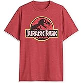 Jurassic Park Men’s Big Classic Movie Logo T-Shirt