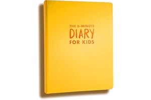 URBESTSELF The 6-Minute Diary for Kids | Kids Journal to promote a Positive Mindset: More Confidence, Mindfulness & Happiness | Gift for Girls and Boys, Age 6-12