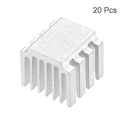 uxcell 14x14.5x13mm Aluminum Heatsink Electronic