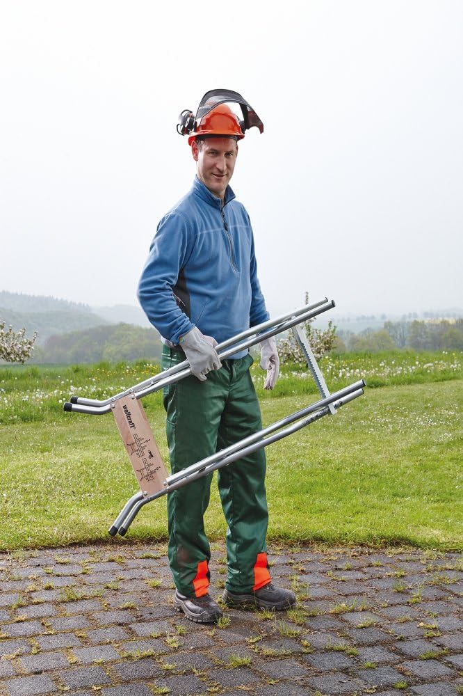 wolfcraft SB 60 Saw Buck I 5119000 I The Portable and Compact Saw Buck for firewood, Silver - Image 5