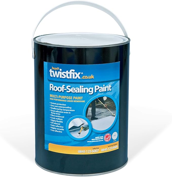 ROOF Repair Seal Acrylic Paint Sealer Coating 5KG Amazon.co.uk DIY
