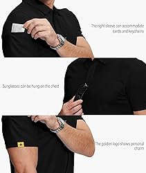 ZITY 5 Pack Mens Polo Shirt Short Sleeve Sports