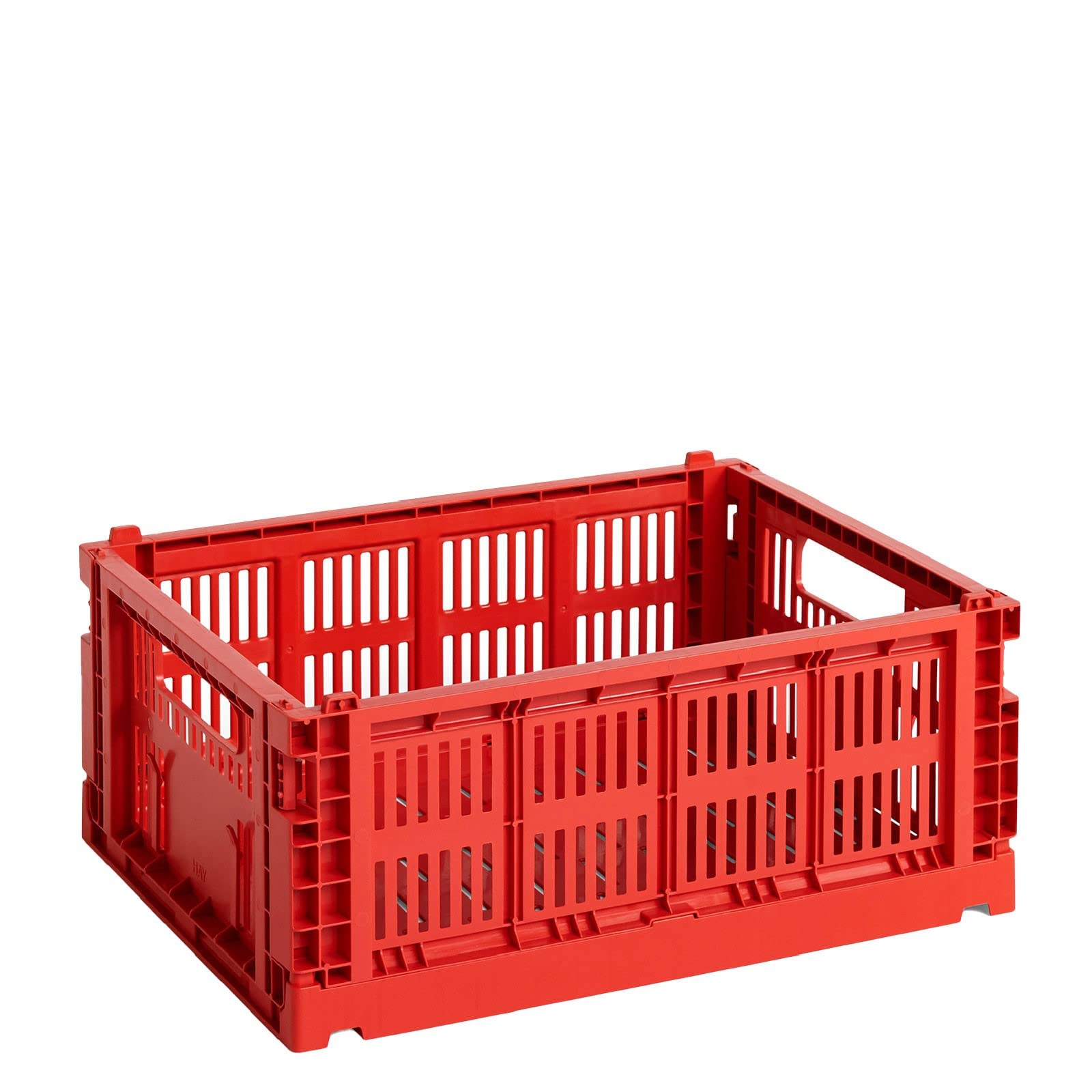 HAY Colour Crate 541462 Transport Box M Recycled Polypropylene Red Dimensions: 34.5 cm x 26.5 cm x 14 cm