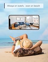 GNCC C2 Indoor Security Camera 2K Motion Sound 2 Way Audio SD Cloud view 3