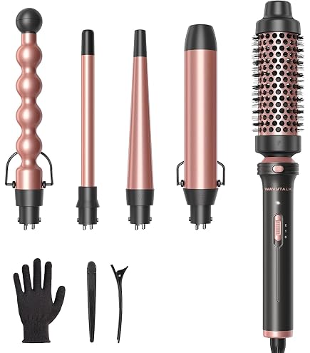 ISO professional 5 in 1 Hair curler set ISO Beauty 5pc Black Digital Twister Set 5 in 1 Curling Iron  main image 2