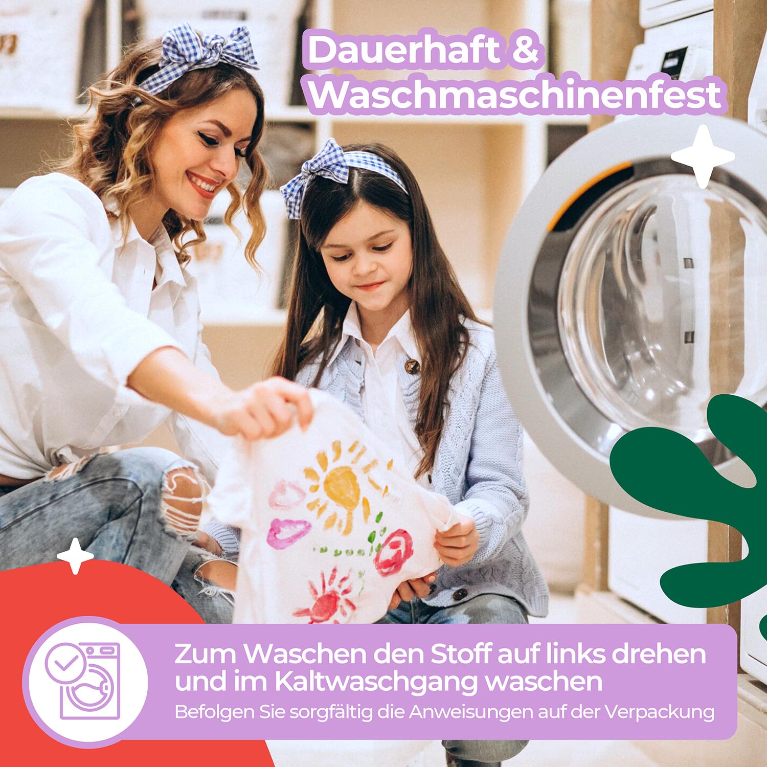 colozoo Textilfarbe Waschmaschinenfest 14x20ml | Waschfestes Set inkl. Gold, Silber, 2 Neonfarben & 3 Pinsel | Zum Malen auf dunklen und hellen Stoffen 3