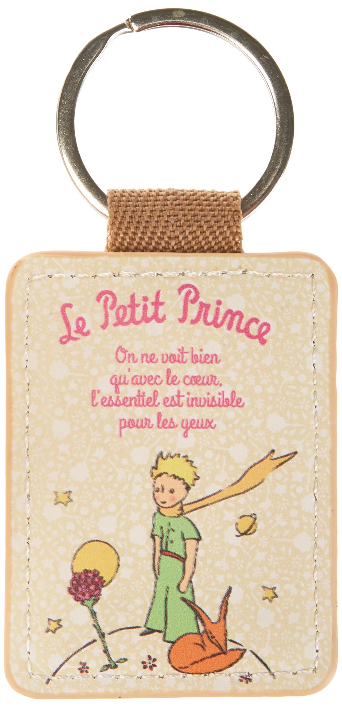 Il Piccolo Principe Keychain, Similar Leather, Multicolor, One Size