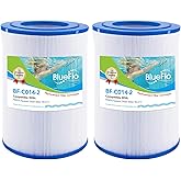 BLUEFLO Spa Filter Replace PDM28, Aquarest Dream Maker 461273 Hot Tub Filter, 2 Pack