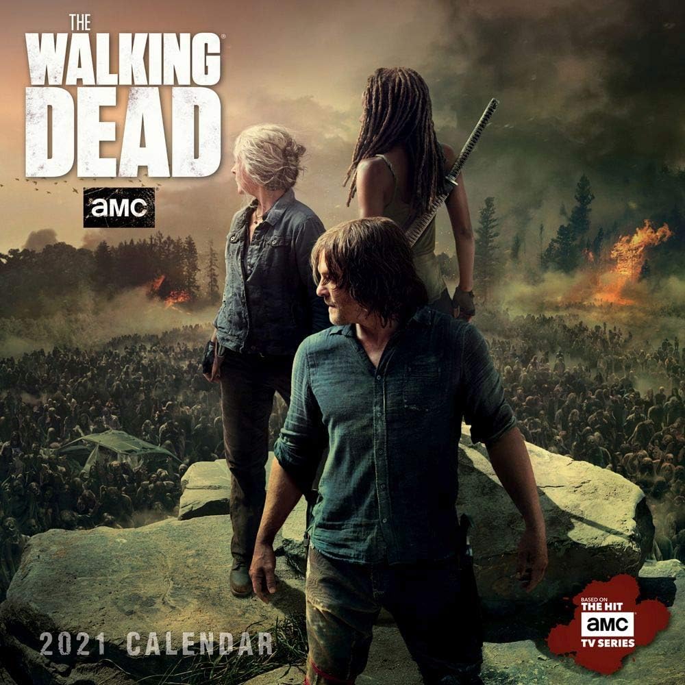 Sellers Publishing, 2021 Walking Dead Mini Wall Calendar