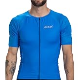 Zoot Men's Core Tri Aero Jersey | Lightweight; Moisture-Wicking Triathlon Full Zip Top with Storage &amp; UPF 50+ Protection