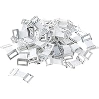 ORIENTOOLS 50-Pack Butterfly Bandage Clips, Durable Metal Clasps, Replaceable Fastener Clips For Various Types Bandage, Non-Latex, Includes Storage Box, Ideal For Medical And Sports Bandages - View #13