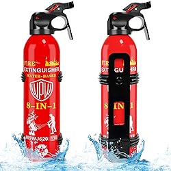 WPW Upgraded 8-in-1 Fire Extinguisher for Home with