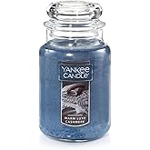 Yankee Candle Warm Luxe Cashmere Scented Classic 22oz Large Jar Single Wick Aromatherapy Candle Over 110 Hours of Burn Time Q
