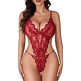 Avidlove Sexy Lingerie for Women Lace Teddy Bodysuit One Piece Lingerie
