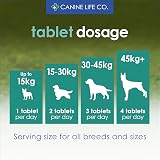 Canine Life Co Senior Enhanced Hip & Joint Support 120 Chewable Tablets UK view 6