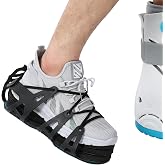 Shoe Lift Shoe Balancer for Walking Boot Use with Fracture Boots or Leg Length Discrepancy 3 Adjustable Heights for Gait Improvement Shoe Leveler Shoe Riser for Men &amp; Women, Unisex, Left or Right Foot, Anti-Slip Design