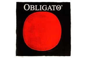 Pirastro Obligato 4/4 Violin E String - Gold-plated/Steel - Medium Gauge - Loop End