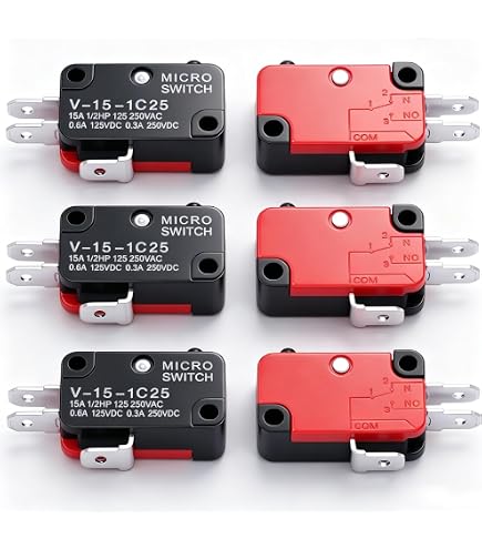 Amazon.com: Zippy VM-05S-00D0-Z Micro Switch Limit Switch 5A 125