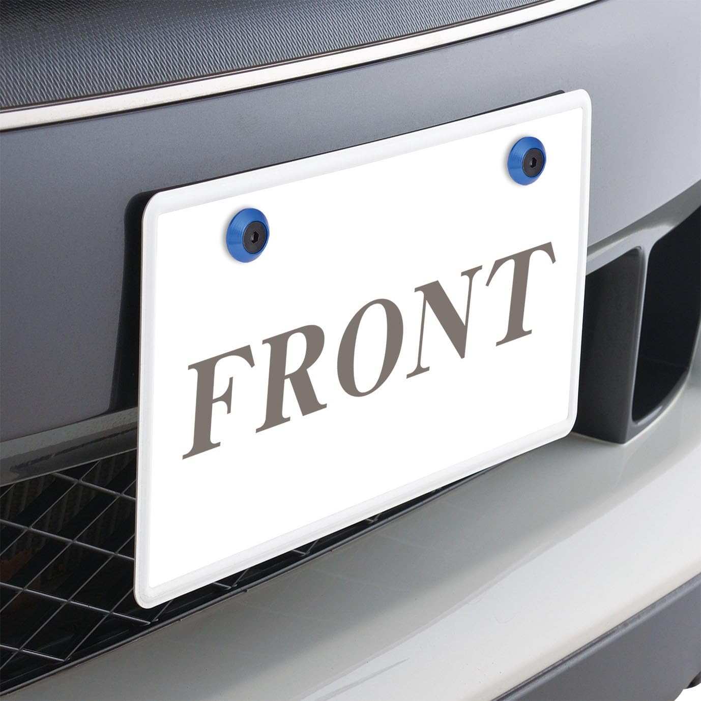 Amazon セイワ Seiwa 車用 ナンバーボルト アクセサリーボルトワッシャー メタルブルー K387 車 バイク 車 バイク