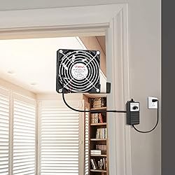 Wathai 120mm Muffin Fan Dual Ball with AC 110v