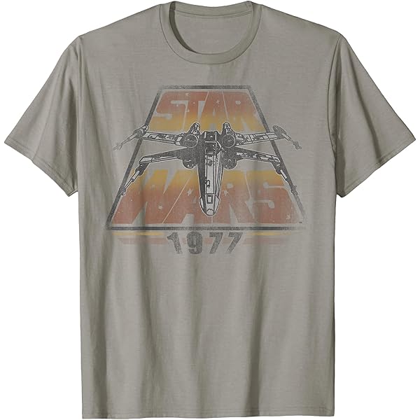 Amazon.com: Star Wars Millennium Falcon 77 Retro Diagonal Stripe