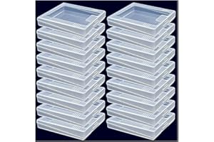 ALSHURLIFE 18PCS Game Cartridge Case for Gameboy Color Clear Dust Cover Case Transparent Protective Game Card Storage Box for Nintendo Gameboy Color GBC GB GBP