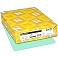 Neenah Exact Index Cardstock, 110 lb, 8.5 x 11 Inches, 250 Sheets, Blue