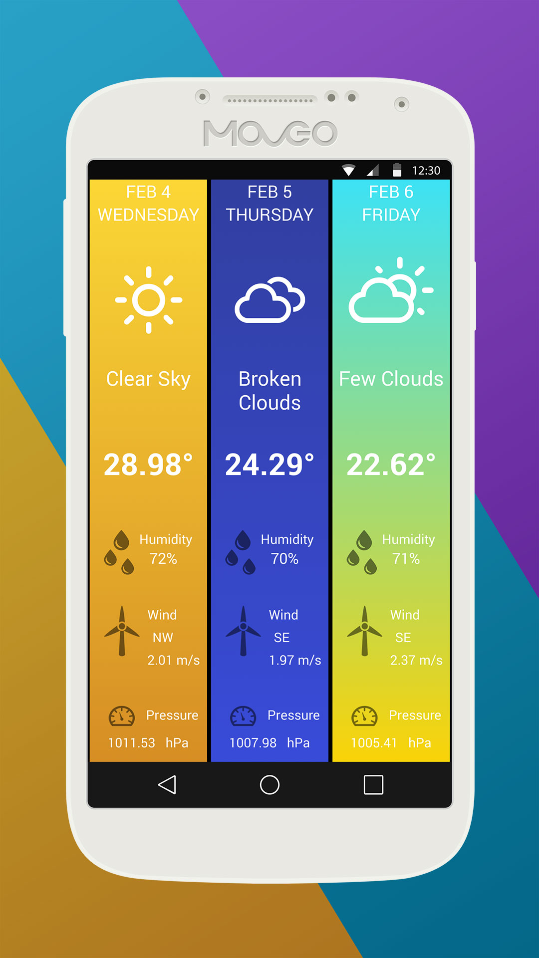 Weather Live Forecast & Widget Appstore for Android
