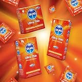 Skins Ultra Thin Premium Condoms 12 Pack - No Latex Smell, Extra Lubrication view 8