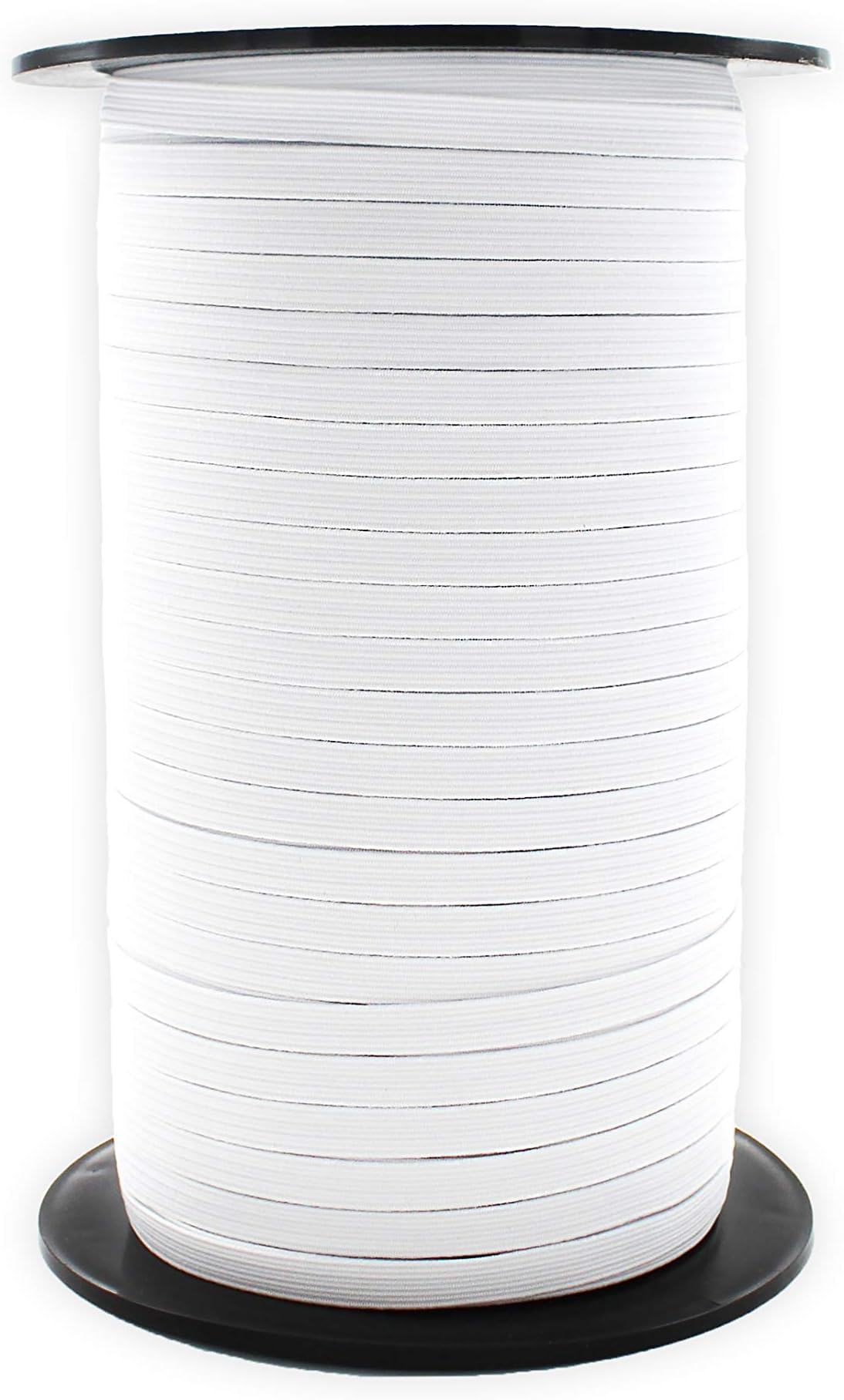 Soft Elastic 1/4'' Wide 5 Yards - White