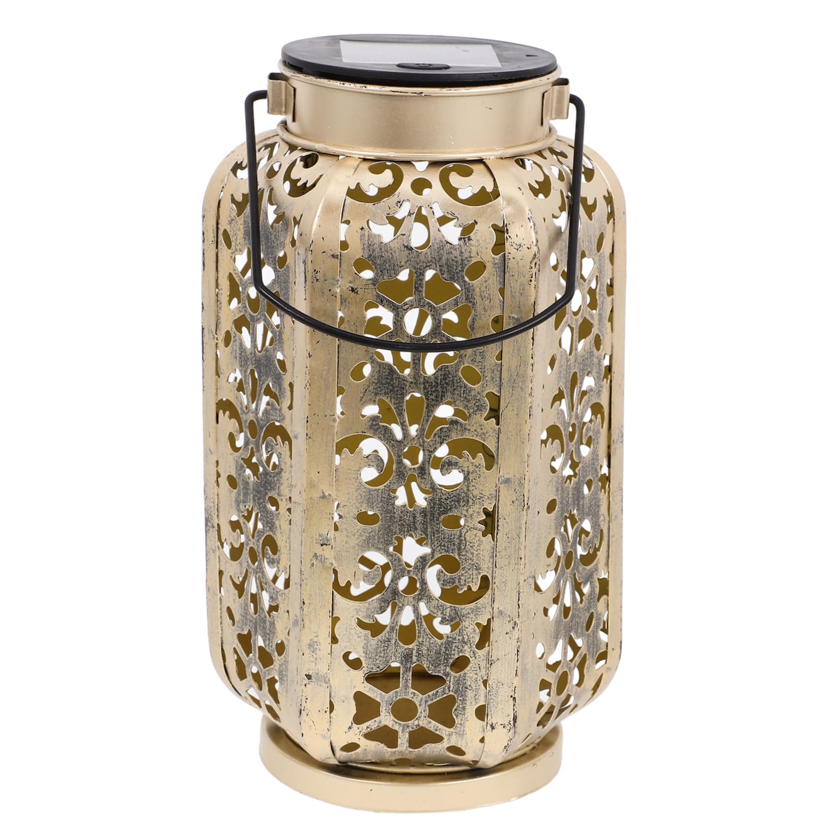 LED Solar Lanterns Hanging Solar Lights Waterproof Hexagon lamp for Patio Courtyard Garden Pathway Outdoor