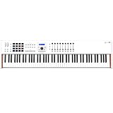 Arturia KeyLab 88 MkII 88 Key Weighted USB MIDI Keyboard Controller — Aftertouch, Velocity Sensitive, Hammer-Action, Piano Feel, With 16 Drum Pads, 9 Faders, 9 Knobs and Analog Lab V Software Included