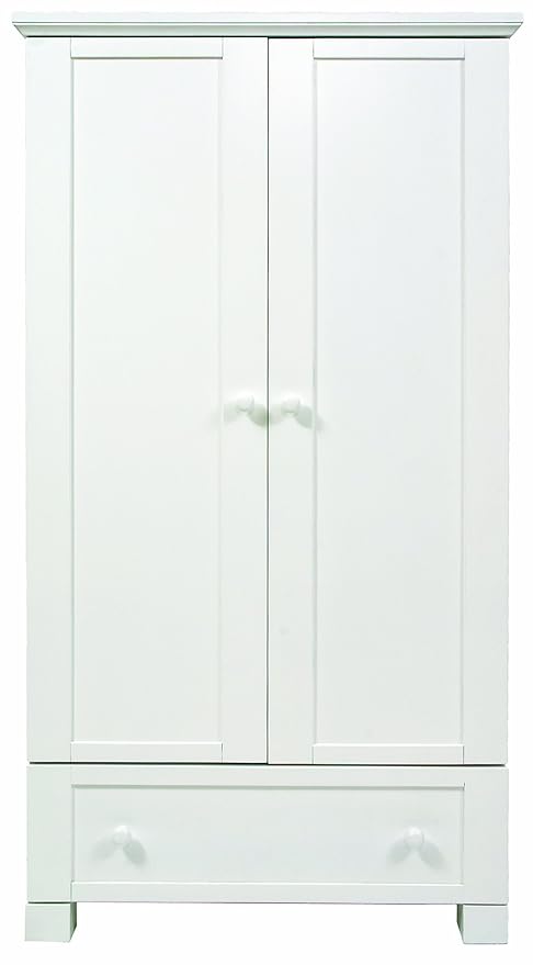 East Coast Montreal Double Wardrobe White Amazon Co Uk Baby