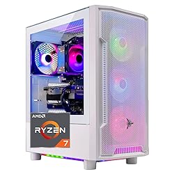 Skytech Archangel Gaming PC Desktop, Ryzen 7 5700
