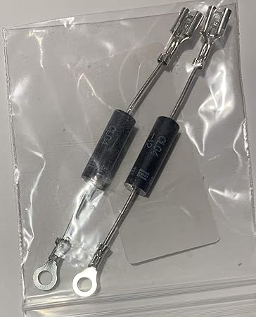 Amazon Com Ecowsera 2pcs Microwave Diodes Repair Parts For Many Brands Cl04 12 12kv 500ma Computers Accessories