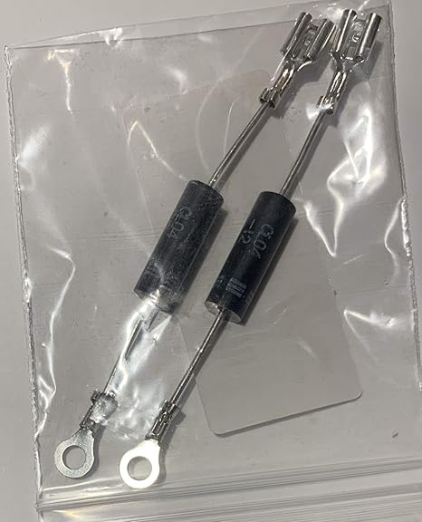 2pcs Microondas Diodo reparación parte para GE, LG, Amana ...