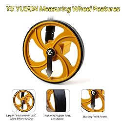 YS YUSON 6 Inch Metric Measuring Wheel in