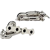 BBK 1615 1-5/8" Shorty Tuned Length Performance Exhaust Headers for Ford Mustang GT - Chrome Finish