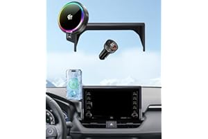 Qi2.2 25W Magnetic Car Mount Charger for 2019 2020 2021 2022 2023 2024 2025 Toyota RAV4 Accessories, for Fast Charging Cell P