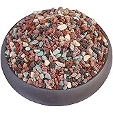 18 Pounds Mix Horticultural Lava Rocks, 5-8 mm Lava Rocks for Plants, Bonsai Rocks Horticultural Grit Soil Cover Gravel for Succulents and Hydroponics, Fairy Gardening, Top Dressing, Plant Drainage