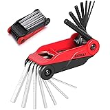 LOZAGU 14PCS Folding Allen Wrench Sets, Metric and